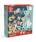 Hape Magnetic Alphabet Letters Wooden Educational Toy, 70-Piece Set, Age 3+