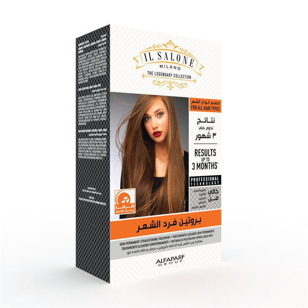 Il Salone Protein Straightening Kit Formaldehyde-Free Linseed Oil Hair Treatment