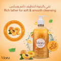 Viora Handwash Liquid Soap Apricot & Peach Extract Mild Fragrance 500 ml