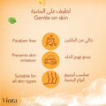 Viora Handwash Liquid Soap Apricot & Peach Extract Mild Fragrance 500 ml