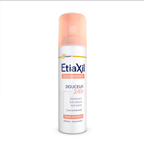 Etiaxil Sensitive 24-Hour Deodorant Aerosol Spray Alcohol-Free 150 ml