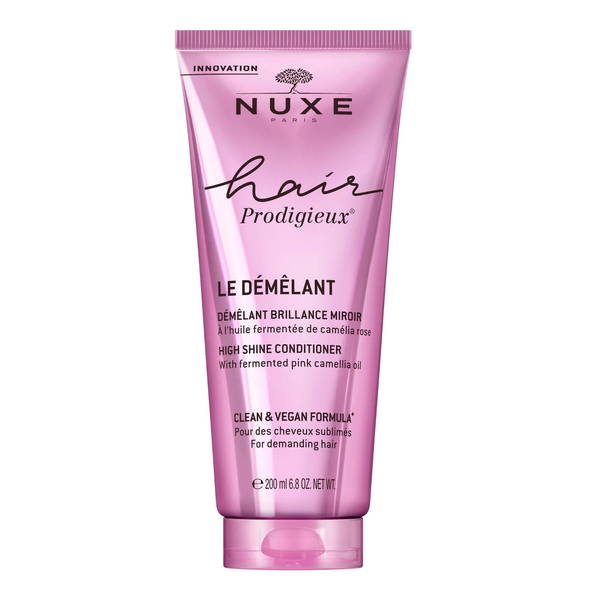 Nuxe Hair Prodigieux High Shine Conditioner Balm Texture Fermented Pink Camellia Oil 200ml