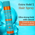 Panorama Professional Hair Spray Hold 5 Strong Hold Styling Spray 400 ml