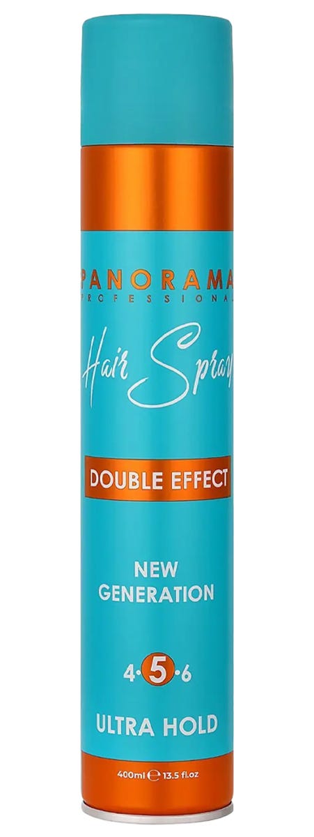 Panorama Professional Hair Spray Hold 5 Strong Hold Styling Spray 400 ml