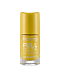 Flormar Full Color Nail Polish Liquid Gloss Finish Yellow FC22