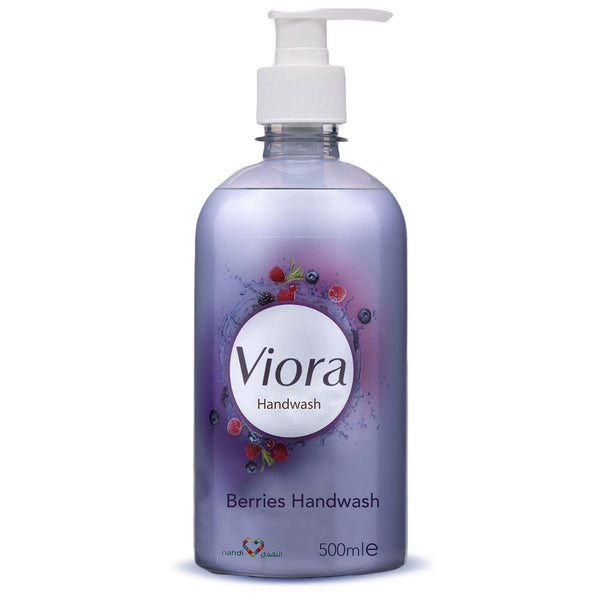 Viora Berry Extract Liquid Handwash, Mild Fragrance, 500 ml