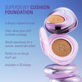 Revolution Superdewy Cushion Foundation Dewy Finish Peptides Medium Tan Cool