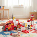 Teamsterz Fire Command Truck Playset with Lights, Siren and Die-Cast Vehicles
