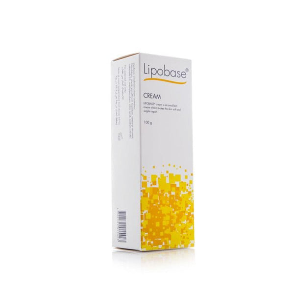 Lipobase Cream Moisturizing Skin Cream with Paraffin Oil, 100 g