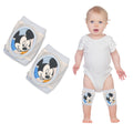 Disney Minnie Mickey Baby Crawling Knee Pads, Blue, Elastic Polymesh