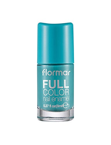 Flormar Full Color Nail Polish Liquid Finish Blue