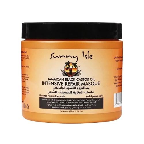 Sunny Elle Jamaican Black Castor Oil Hair Repair Mask Moisturizing Treatment 473 ml