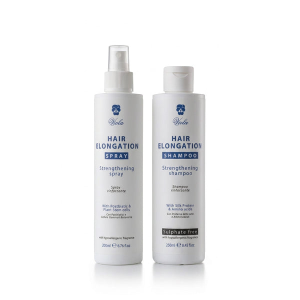 Viola Hair Elongation Program Spray and Shampoo Strengthening Care 200 ml + 250 ml