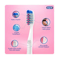 Oral-B CrossAction Enamel Soft Toothbrush, Soft Bristles, Ergonomic Handle