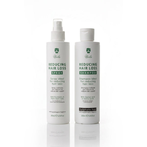 Viola Scalp Care Program Spray and Shampoo with Adenosine, Azelaic Acid, 200 ml + 250 ml