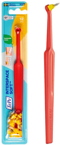 TePe Soft Last Molar Interspace Brush Heads, Angled Tapered Tip, 12 Heads