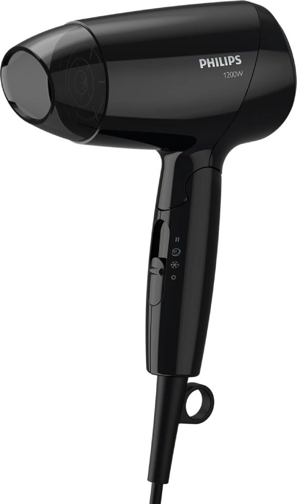 Philips BHC010/13 Hair Dryer 1200W ThermoProtect Cool Air Foldable Handle