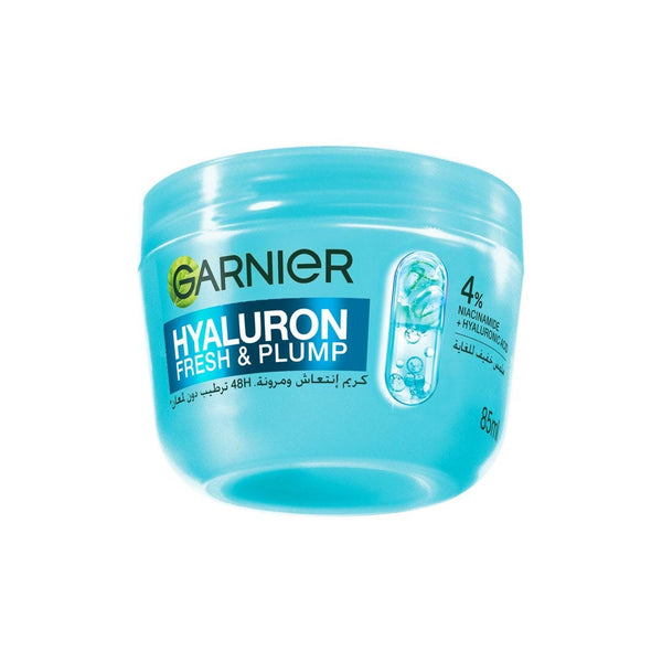 Garnier SkinActive Fresh & Plump Hyaluron Face Cream 4% Niacinamide and Hyaluronic Acid 85 ml