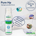 Sterilasafe Pure HP Hydrogen Peroxide Solution 3% H2O2 250 mL