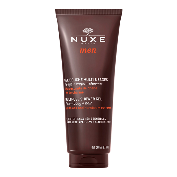 Nuxe Men 3-in-1 Shower Gel Botanical Cleansing Base Woody Spicy Scent 200ml