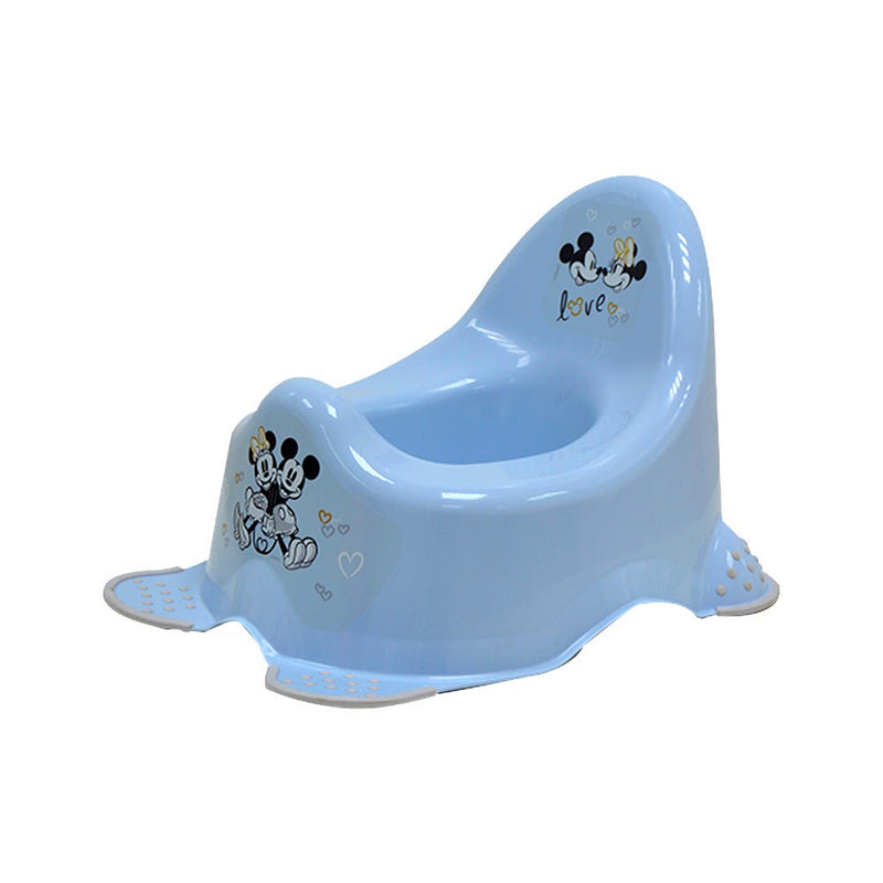 Disney Keeeper Potty Chair Minnie Mickey Blue Anti-Slip BPA-Free