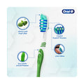 Oral-B Advantage 3D Fresh Toothbrush Soft Bristles Tongue Cleaner