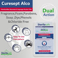 Sterilasafe CureSept Alco Disinfectant Solution Chlorhexidine 70% Isopropyl Alcohol 20 ml