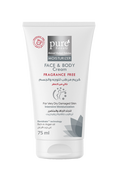 Pure Beauty Face and Body Moisturising Cream Fragrance-Free with Argan Oil, 75 ml