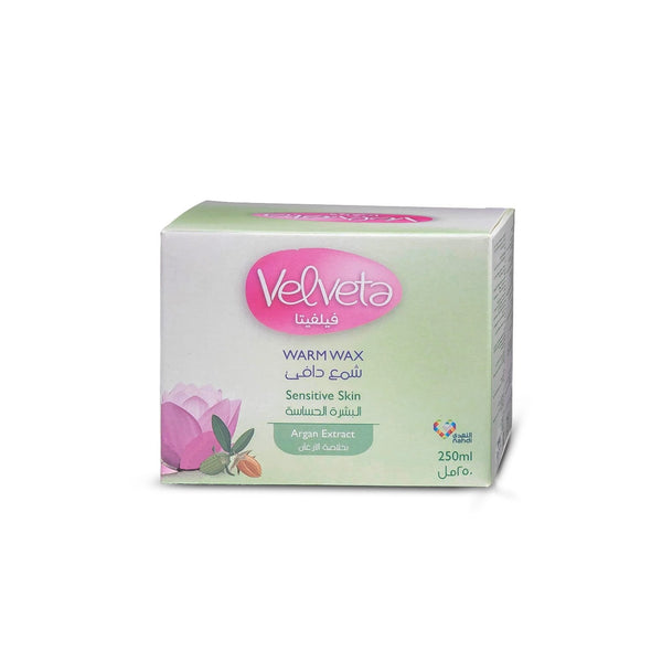 Velveta Warm Wax for Sensitive Skin Argan Oil Extract 250 ml