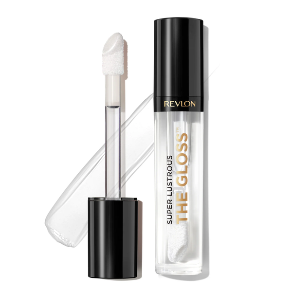 Revlon Super Lustrous The Gloss Lip Gloss Lightweight Shine Crystal Clear 200