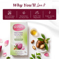 Velveta Body Wax Strips for Sensitive Skin, Argan Oil and Vanilla, 20 Strips