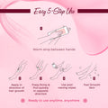 Velveta Body Wax Strips for Sensitive Skin, Argan Oil and Vanilla, 20 Strips