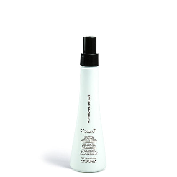 Phytorelax Coconut Silk Spray Oil Lightweight Coconut Hair Oil Heat Protection 150 ml