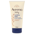 Aveeno Baby Soothing Relief Emollient Cream Oat Oil Vitamin E Unscented 150ml