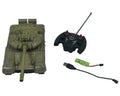 Da Hua Toys Tank Battle Commander RC Military Tank with Light