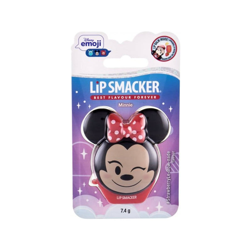 Lip Smacker Minnie Strawberry Lip Balm, Moisturizing Formula, 7.4 g