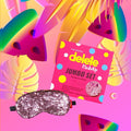 Delete Makeup Jumbo Set Reusable Makeup Remover Cloth and Sleeping Eye Mask