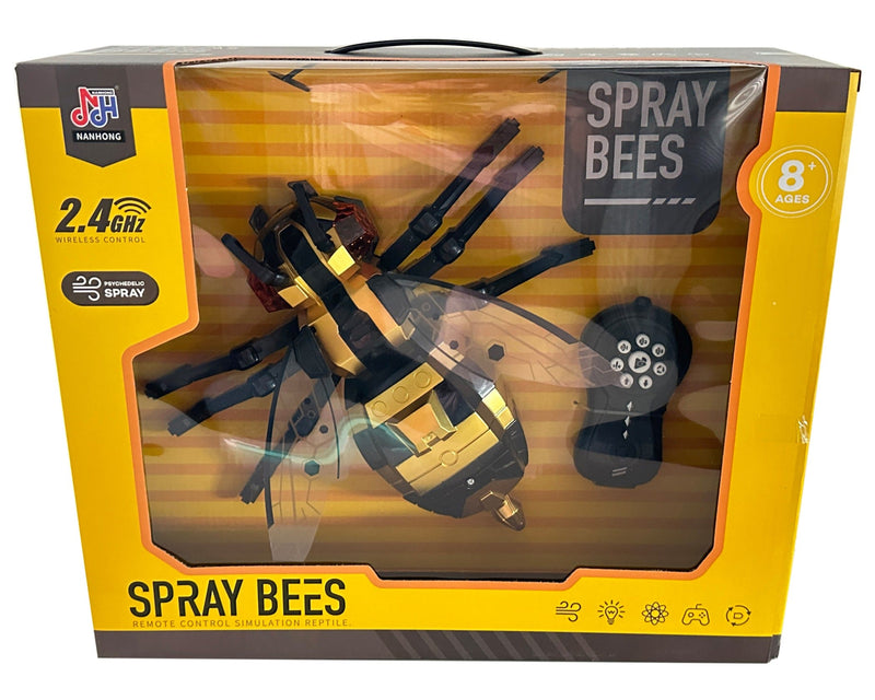 Nanhong 2.4G RC Honeybee Toy with Spray Function, 3.7V Rechargeable Battery, Remote Control