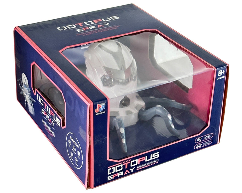 Nanhong RC Octopus Spray Robot 2.4GHz Remote Control 3.7V Rechargeable Battery Included