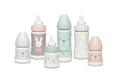 Suavinex Huggy Premium Feeding Bottle, Polyamide, Round Slow-Flow Teat, Anti-Colic Valve, Pink, 270 ml