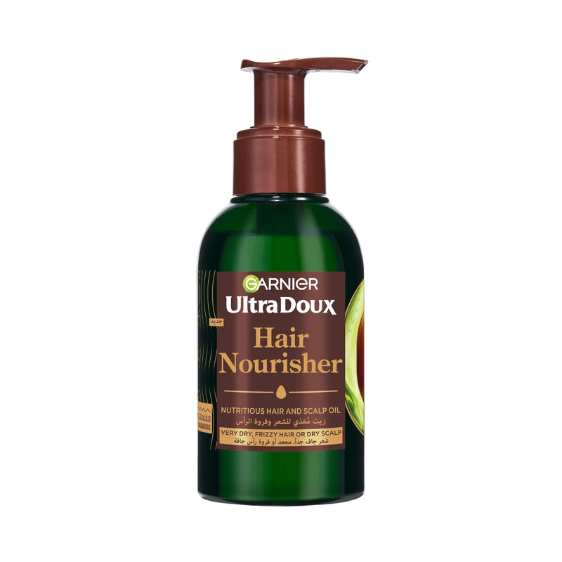 Garnier Ultra Doux Pure Avocado Hair Oil for Dry Hair, 120 ml