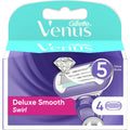 Gillette Venus Swirl Flexiball Women's Razor Blade Refills, 5-Blade, 4 Count