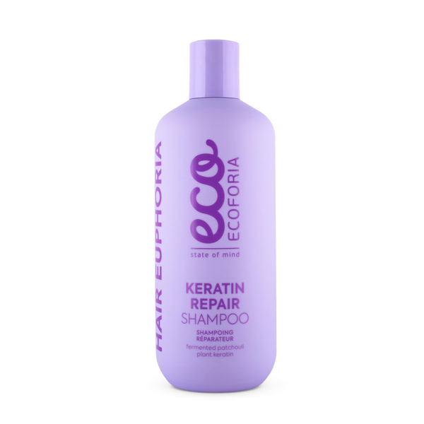 Ecoforia Keratin Repair Shampoo Nourishing Formula for Damaged Hair 400 ml