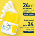 CeraVe Invisible Hydrating Fluid Mineral Sunscreen SPF 50, Niacinamide, 50 ml