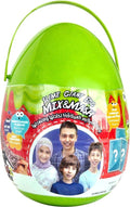 Moshaya Giant Slime Egg Mix Mash, Fluffy Clear Glitter Foam Bead Slime Kit