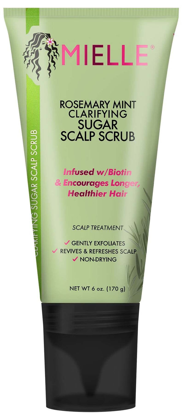 Mielle Rosemary Mint Clarifying Sugar Scalp Scrub Exfoliating Pre-Shampoo Treatment 170 g