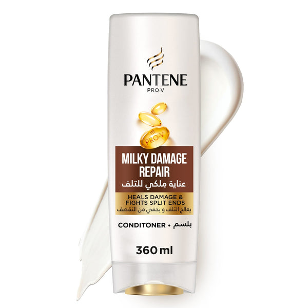 Pantene Pro-V Milky Damage Repair Conditioner Liquid with Keratin and Pro-Vitamin B5 360ml