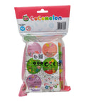 Cocomelon Dough Party Bag Modeling Dough Set, 10 Pots with Party Stickers, 1 Oz Each
