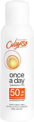 Calypso Once A Day SPF50+ Lotion Water Resistant Aloe Vera 150ml