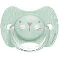 Suavinex Premium Physiological Silicone Soother Whiskers Green
